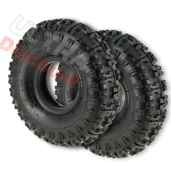 Haftreifensatz (2 Stk) für pocket quad (4.10-4, Typ 2), Pocket quad Teile