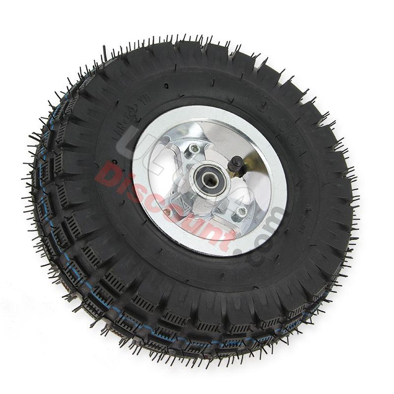 Komplettes Vorderrad für 3.00-4 pocket ATV, Pocket quad Teile Komplettes Vorderrad für 3.00-4 pocket ATV, Pocket quad Teile