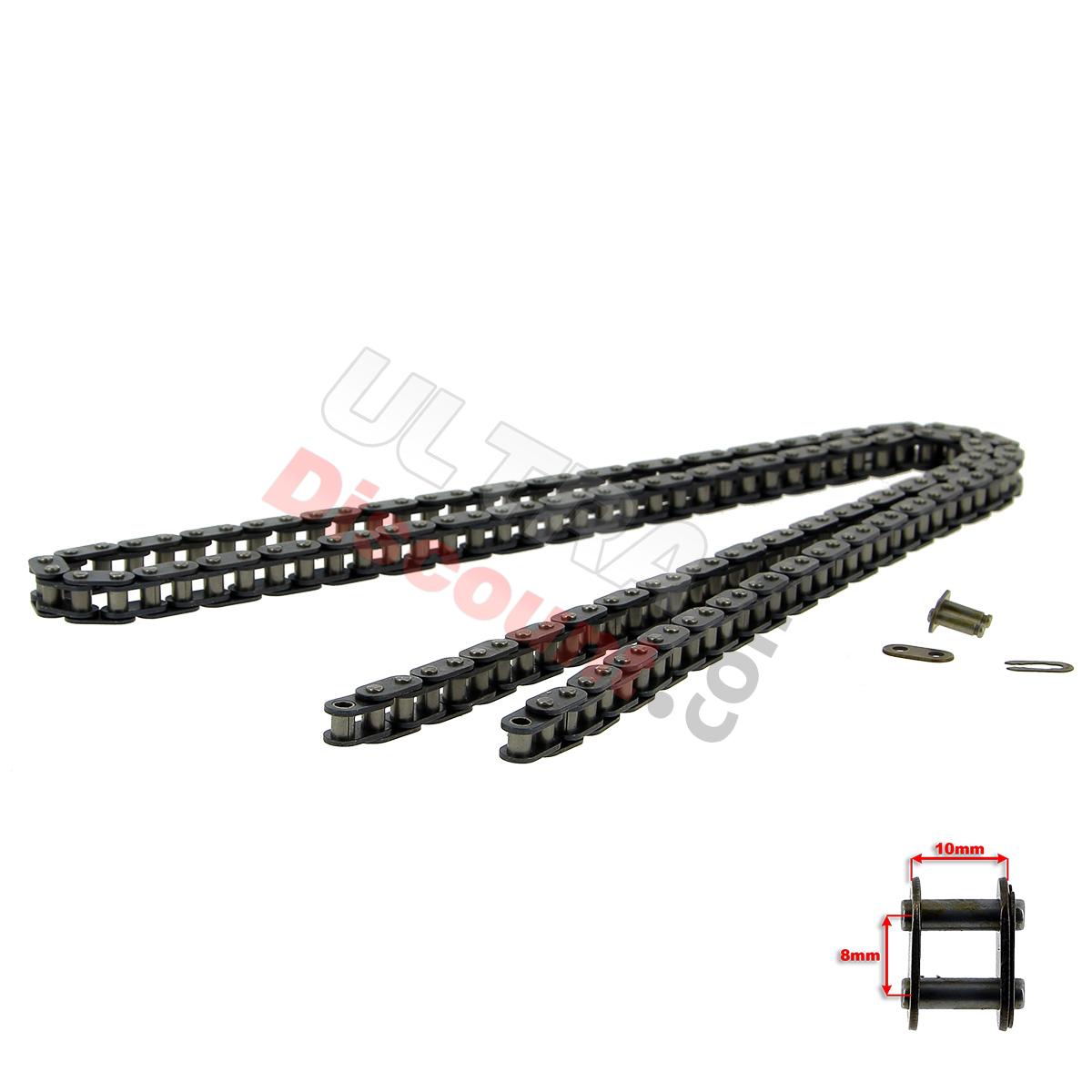 Kette verstärkt 70 GROSSE GLIEDER (Typ TF8) für pocket quad, Pocket quad Teile