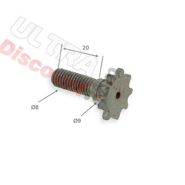 Ritzel verstärkt 9 Z kl. Teilung (Zoll), Pocket quad Teile