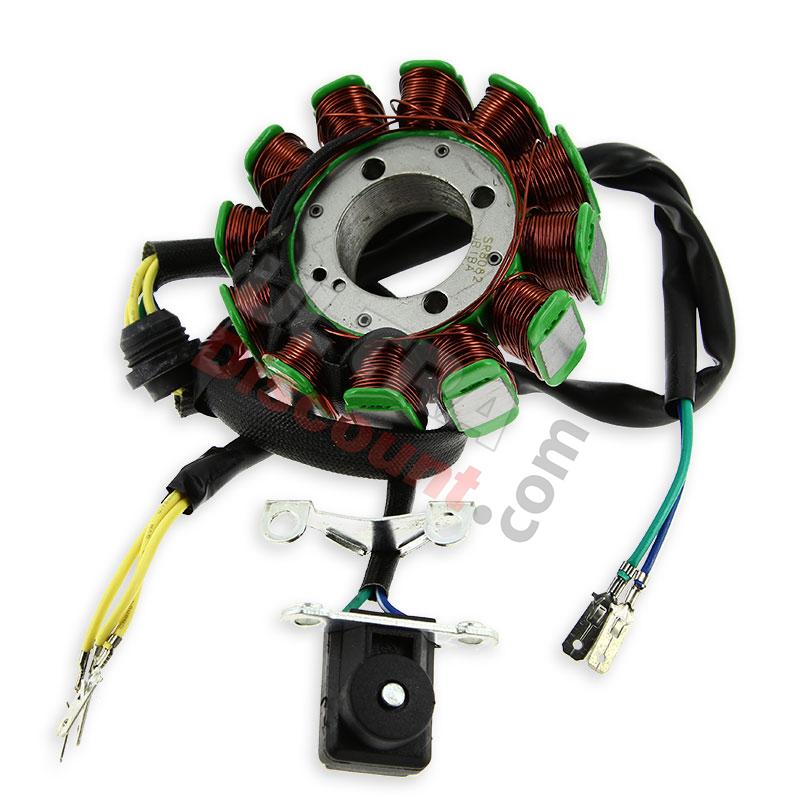 Zündstator für Shineray 250 ccm ST-9E, Ersatz Shineray 250 STIXE ST9E Zündstator für Shineray 250 ccm ST-9E, Ersatz Shineray 250 STIXE ST9E
