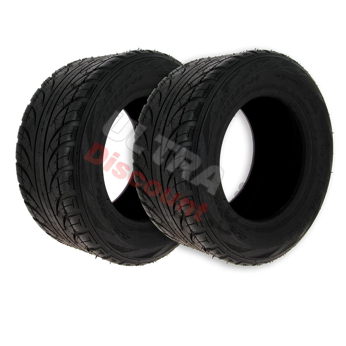 Ein Paar Reifen 205-50-10 vorn für Shineray 250 STIXE ST9E, Ersatz Shineray 250 STIXE ST9E