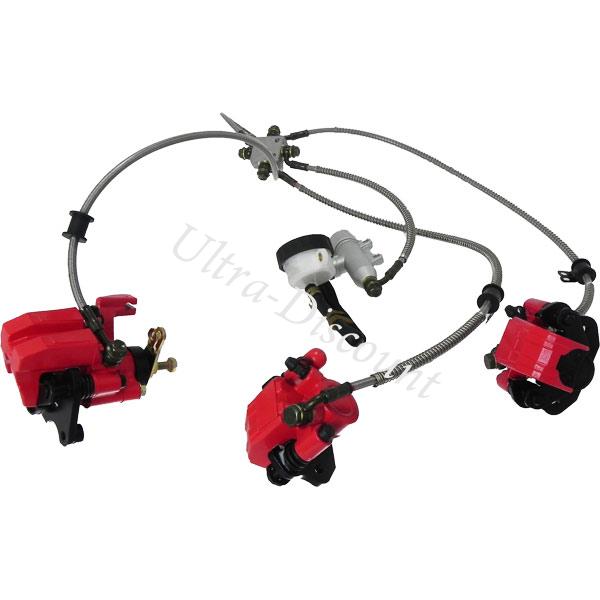 Bremsen kompletter Satz für Quad Shineray 200 ccm (XY200ST-6A), Ersatzteile Shineray 200 ST6A