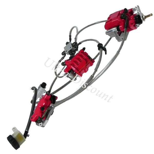 Hydraulische Bremsen-Satz Quad Shineray 300ccm STE (Racing abfertigung), Ersatzteile Quad Shineray 300 Hydraulische Bremsen-Satz Quad Shineray 300ccm STE (Racing abfertigung), Ersatzteile Quad Shineray 300