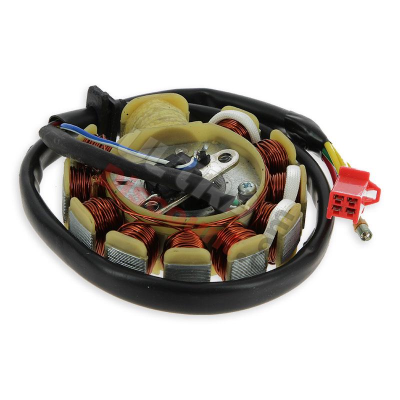 Spule Lichtmaschine für chinesischen Skooter 125 ccm (typ 2), Chinesische Motorroller Teile