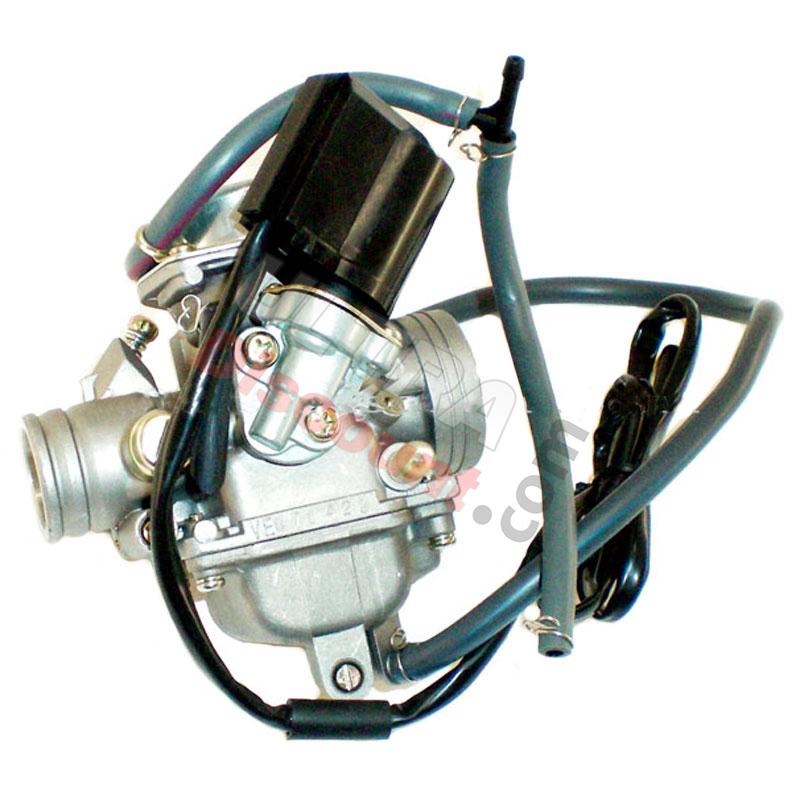 Vergaser 24 mm für 4-Takt Motorroller, Chinesische Motorroller Teile
