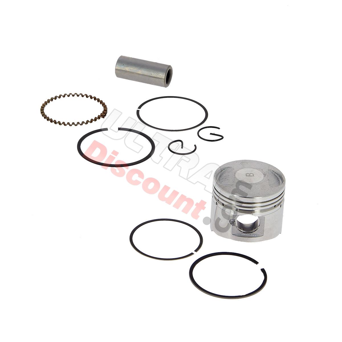 Kolben-Set 50ccm für Motorroller Motor GY6 Ref. 139QMB, Chinesische Motorroller Teile