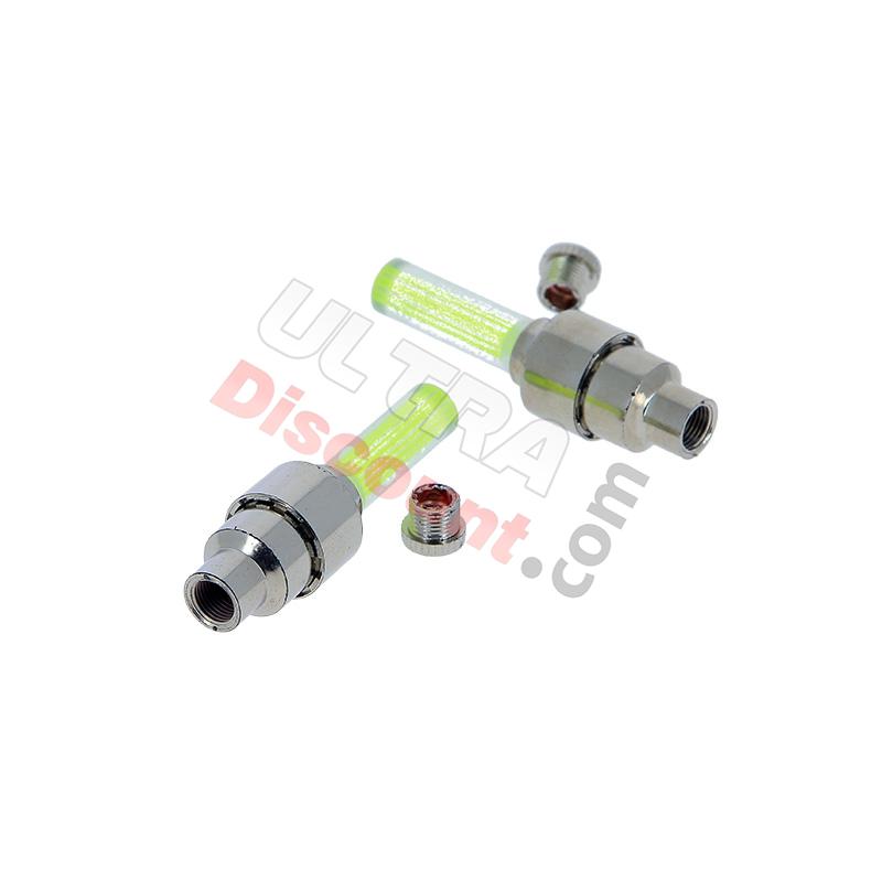 Ventilstöpsel, 2 Stk, neon, Chinesische Motorroller Teile Ventilstöpsel, 2 Stk, neon, Chinesische Motorroller Teile