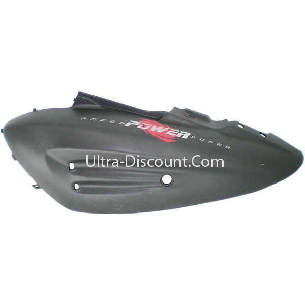Verkleidung Linkes Seitenteil Skooter aus China Schwarz (Typ 1), Chinesische Motorroller Teile