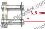 Ritzel verstärkt 8 Zähne kleine Teilung (metrisch), Pocket quad Teile Ritzel verstärkt 8 Zähne kleine Teilung (metrisch), Pocket quad Teile