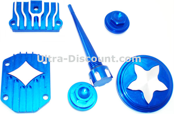 Dekor-Kit Tuning,blau, für dirt bike-Motor (Typ 2), Ersatzteile Dirt bike