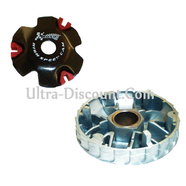 Variator Koso High Speed für 50 ccm 4-Takt GY6, Chinesische Motorroller Teile