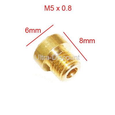 Düsen-Set 3 Stk für Quads Shineray (1.22-1.25-1.28)