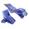 Verkleidung für pocket supermoto blau - Typ 1, Teile Pockets Supermoto