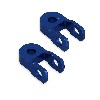 2 Verlängerung für Stoßdämpfer 6 cm dirt bike (blau), Ersatzteile Dirt bike