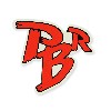 PBR Aufkleber für Skyteam PBR (rot-schwarz), Teile PBR Skyteam ZB Honda