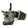 Vergaser-Kit 19mm abgewinkelter Filter für Dax Skymax Skyteam, Teile Dax Skymax