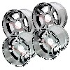 Alufelgen 4er Satz für Quad Shineray 250 STXE, Ersatzteile Shineray 250 STXE