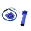 Gasgriff (schnell), violett, Qualitätsprodukt + Kabel, blau, Pocket quad Teile