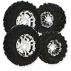 Räder Satz 4 Stk für Quad Shineray 250 ccm STXE, Ersatzteile Shineray 250 STXE