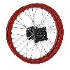 Felge hinten 14', rot, für dirt bike AGB30 (Ø:12mm,Typ 4), Ersatzteile Dirt bike