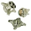 Radnabe Tuning vorn-hinten 10mm für Pbr 50 ccm bis 125 ccm (Nickel), Teile PBR Skyteam ZB Honda