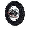 Rad hinten komplett 14', schwarz, für dirt bike AGB30, Ersatzteile Dirt bike
