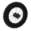 Rad hinten 14', schwarz, für dirt bike AGB30, Ersatzteile Dirt bike