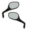 Rückspiegel l-r für Scooter Baotian BT49QT-11 (schwarz), Ersatzteile Baotian BT49QT-11