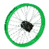 Felge vorn 17'', grün, für dirt bike AGB30, Ersatzteile Dirt bike
