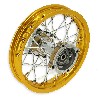 Felge hinten 1,40 x 10'', gold, für dirt bike (Typ 1), Ersatzteile Dirt bike