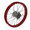Felge vorn 14'', rot, für dirt bike AGB30 (Ø12mm, Typ 4), Ersatzteile Dirt bike