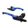 Griffe aus Alu Paar, blau, für dirt bike (type2), Ersatzteile Dirt bike
