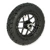 Rad vorn komplett 3.50-10 Schwarz, für Skyteam Skymini (Euro4 und Euro5), Teile Skymini Monkey Gorilla