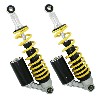 Stoßdämpfer hinten Tuning mit Gasdruck für Monkey - Gorilla (gelb), Teile Skymini Monkey Gorilla