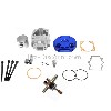 Kit 53 ccm 4 Schleusen + Kurbelwelle Racing Achse 10 mm Typ B blau, Ersatzteile Pocket bike
