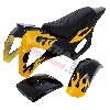 Verkleidung pocket bike cross (Schwarz - Gelb, Typ 1), Pocket Cross Teile