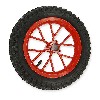 Komplettes Hinterrad für Pocket bike cross (8'' rot), Pocket Cross Teile