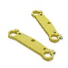 Gabelbrücke Tuning (Paar) für pocket bike, gold, Teile Pocket Replik R1
