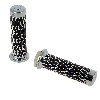 Griff Schuppenmuster, schw-silber, Teile Pocket Bike ZPF