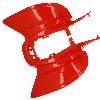 Verkleidung hinten für Quad Shineray 250 ccm STXE - ROT, Ersatzteile Shineray 250 STXE
