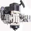 Motor komplett 47 ccm + Filter Racing, Pocket quad Teile