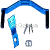 Ganghebel aus Alu für Quad (blau), Ersatzteile Shineray 200STIIE und STIIEB