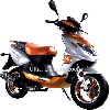 Scooter 2-Takt 50 ccm, orange, Scooter aus China 50 ccm