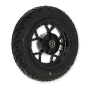 Rad hinten komplett 3.50-10 für Dax Skymax Schwarz (Euro 4 - Euro 5)
