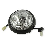 Frontscheinwerfer LED Schwarz für Dax Skyteam Skymax 50-125cc Euro4