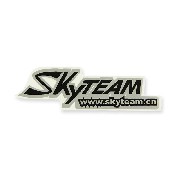 SkyTeam-Aufkleber für Skymini (grau-schwarz)