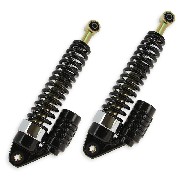 Stoßdämpfer hinten Tuning mit Gasdruck für Dax schwarz (type3)