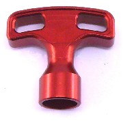 Startergriff, rot
