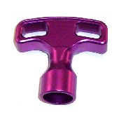 Startergriff, violett